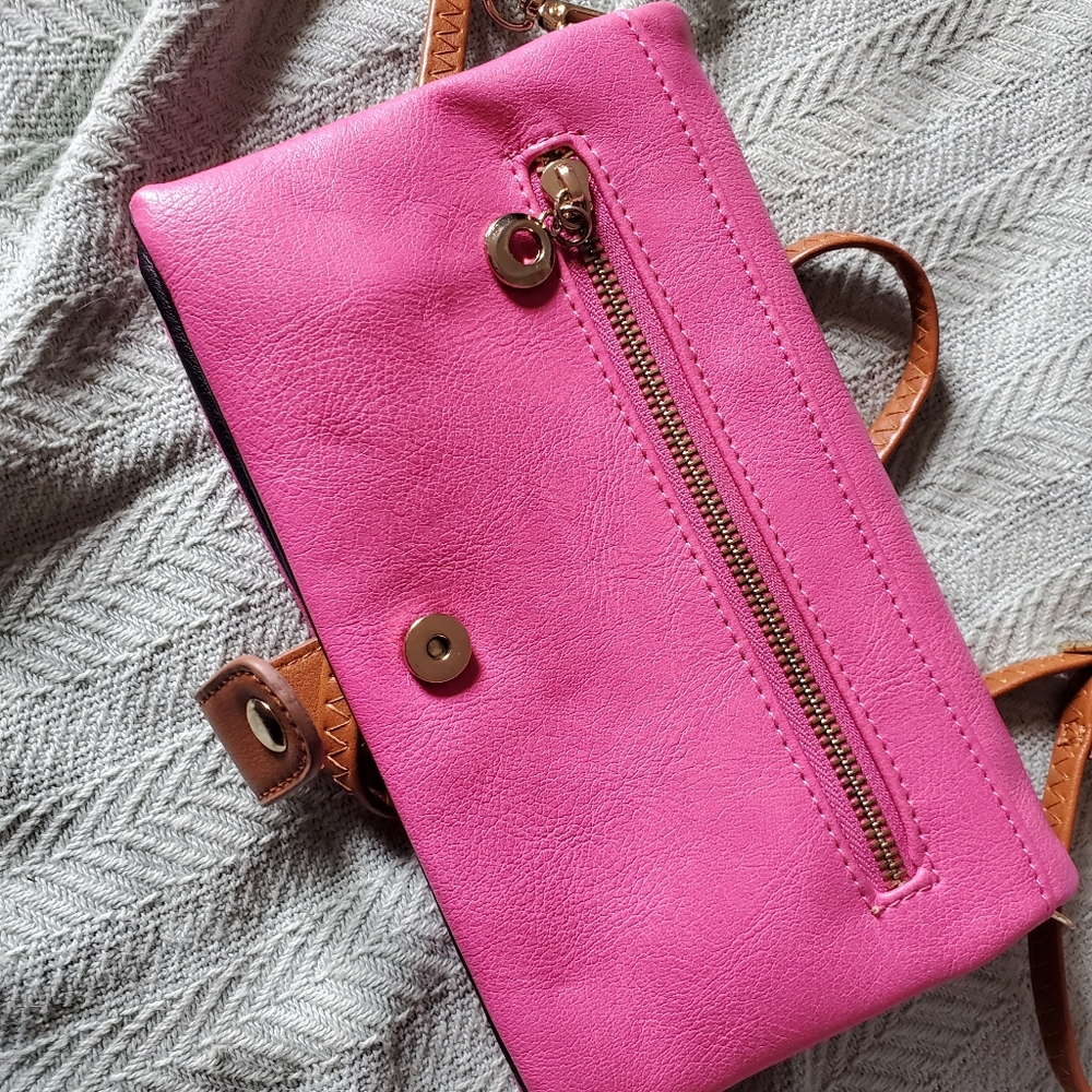 Hot pink crossbody
